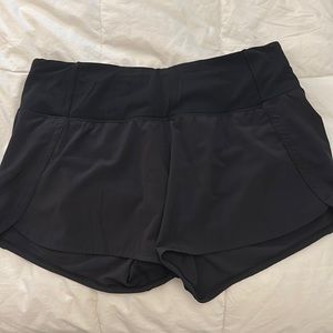 Black Lululemon Shorts - Size 6